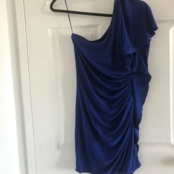 Express  Blue Dress - Picture 5 of 8